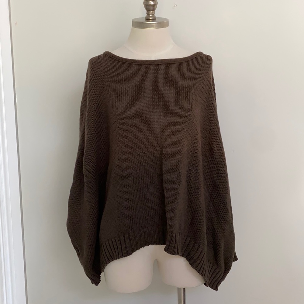 No frill over sized sweater